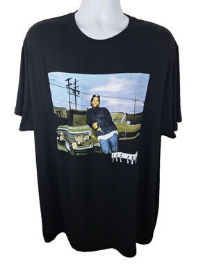 Official Ice Cube Classic Rap Black T-Shirt Size XXL